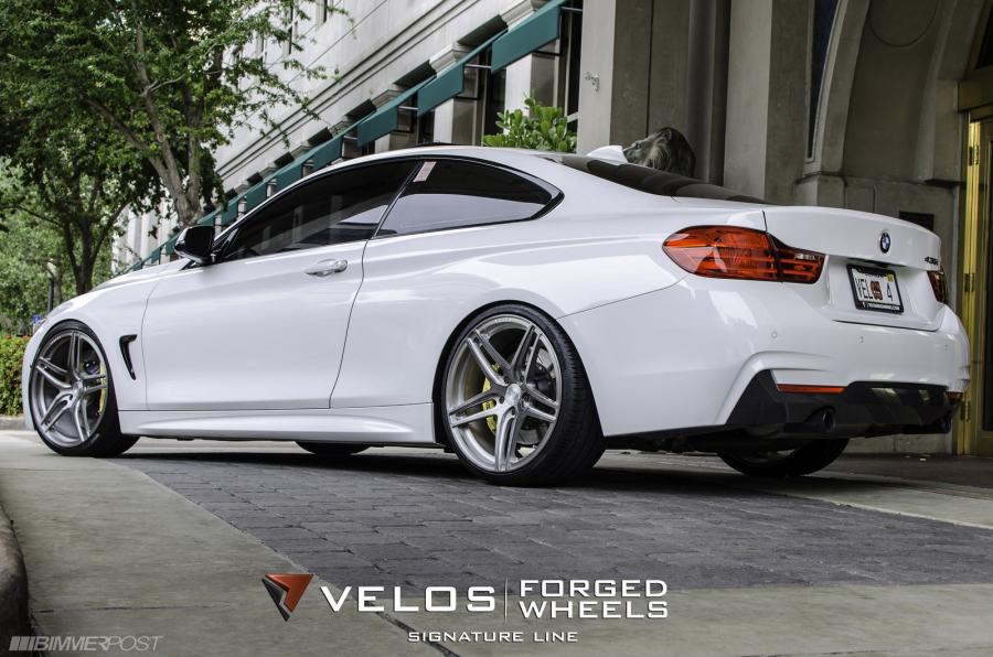  BMW 435i on Velos Designwerks Wheels 2014 года  (фото 3 из 9)